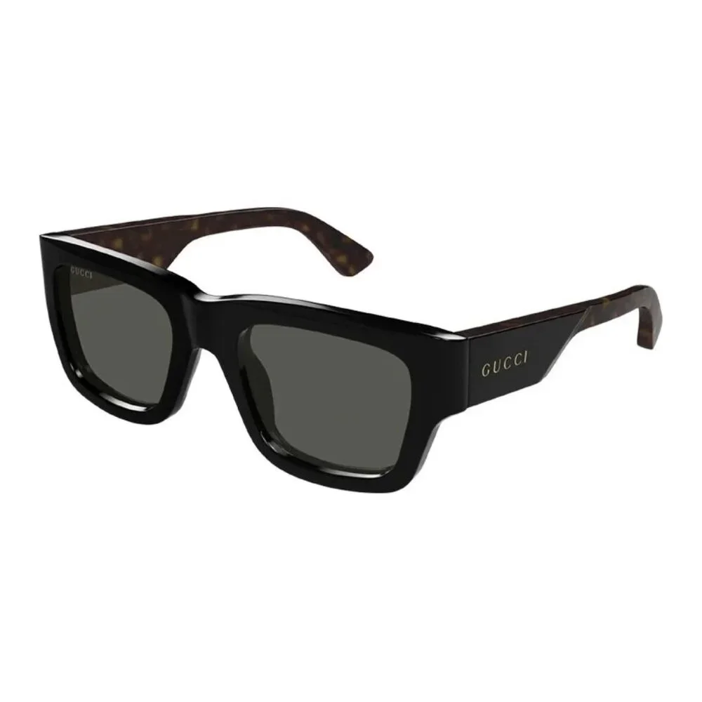 NEW GUCCI SUNGLASSES BLACK MEN EYEWEAR GUCCI GG1668S 001